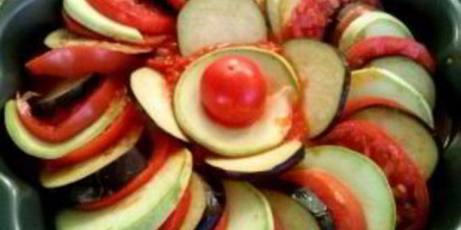 Рецепт рататуя из баклажанов и кабачков