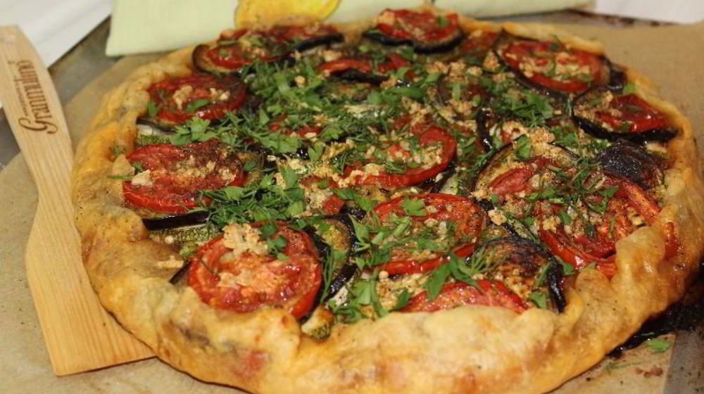 Как приготовить рататуй на хрустящей галете