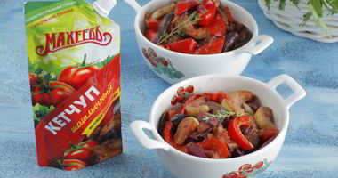 Рецепт Рататуя на сковороде