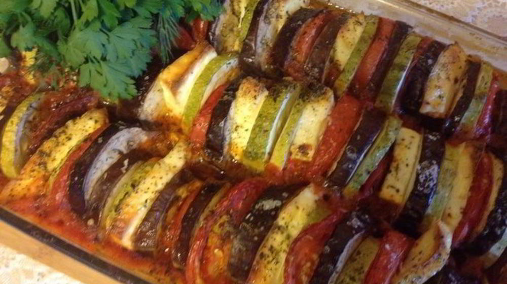 Как приготовить рататуй с адыгейским сыром