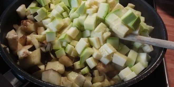 Рецепт рататуя с гречневой кашей