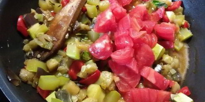 Рецепт рататуя с гречневой кашей