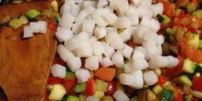 Рецепт рататуя с кальмарами