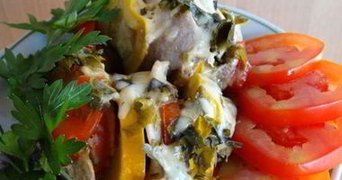 Рецепт Рататуя с мясом в мультиварке