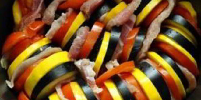 Рецепт рататуя с мясом в мультиварке