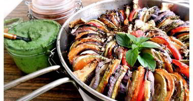 Рецепт Рататуя с сыром Тофу