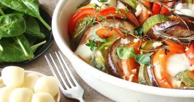 Рецепт Рататуя с сыром