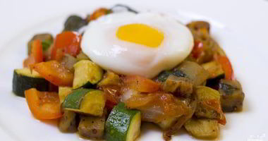 Рецепт Рататуя с яйцом