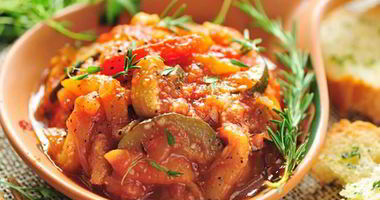 Рецепт Рататуя с жареной индейкой