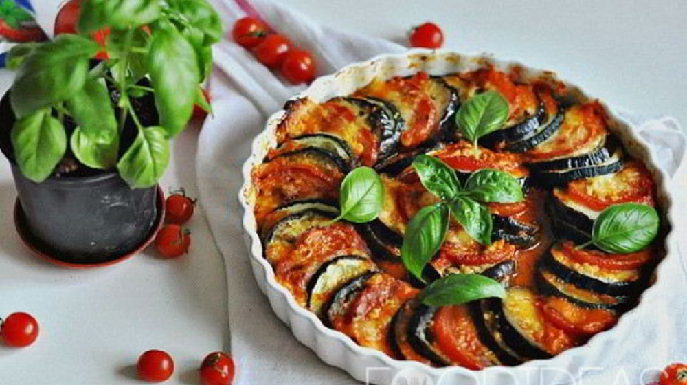 Как приготовить рататуй в красном вине