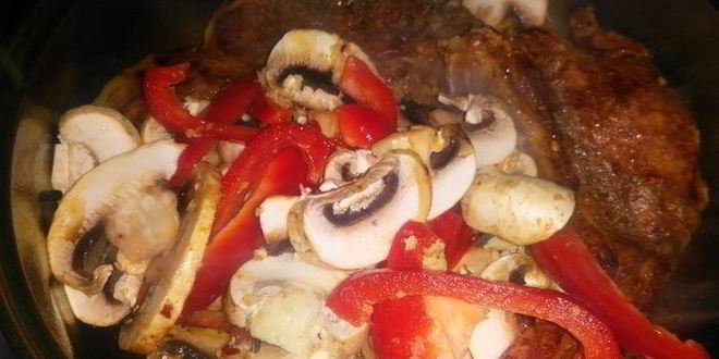 Рецепт рисовой лапши с мясом и овощами