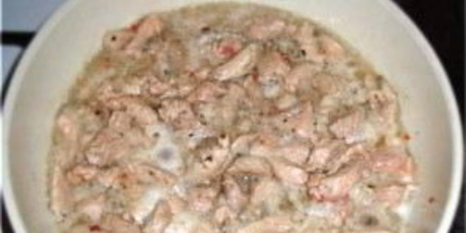 Рецепт рисовой лапши со свининой