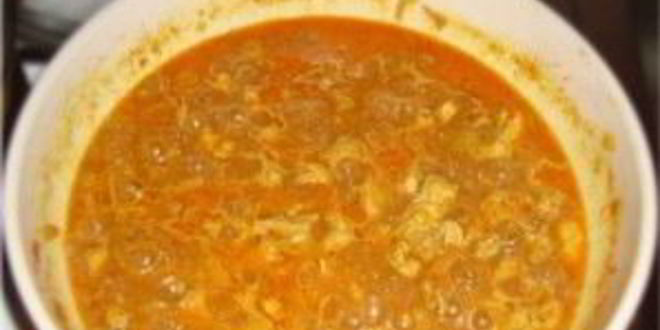 Рецепт рисовой лапши со свининой