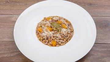 Рецепт Перлового ризотто с тыквой