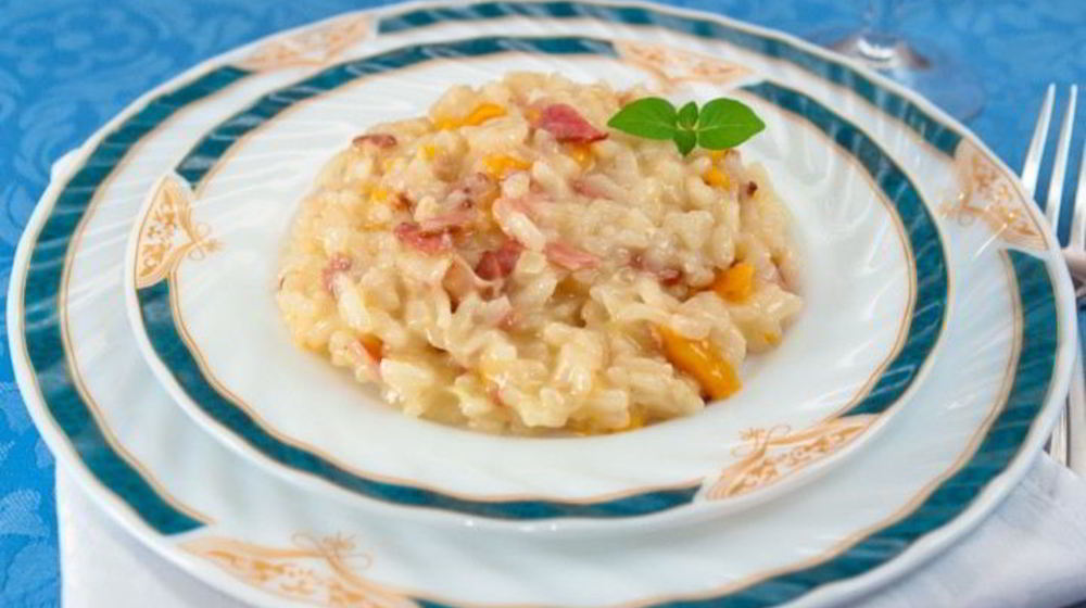 Как приготовить ризотто с беконом и болгарским перцем