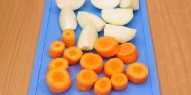 Рецепт ризотто с беконом и болгарским перцем