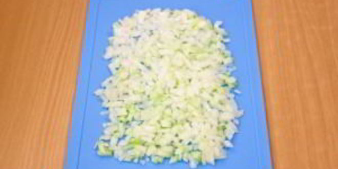 Рецепт ризотто с беконом и болгарским перцем