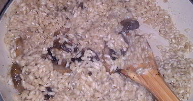 Рецепт Ризотто с белыми грибами