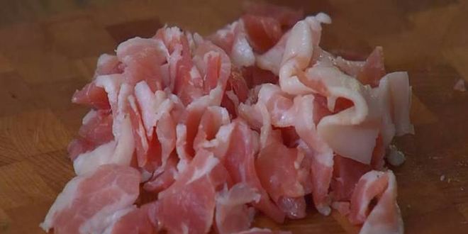 Рецепт ризотто с грибами, капустой кале и беконом