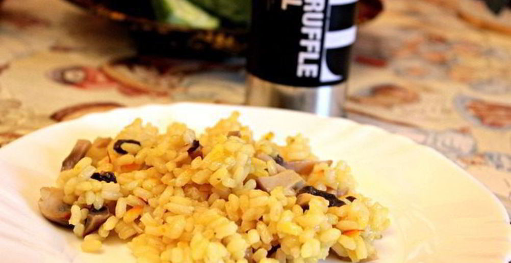 Рецепт ризотто с шафраном