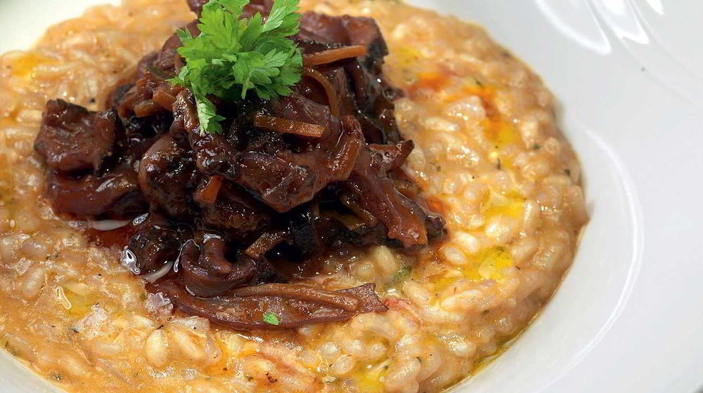 Как приготовить ризотто с кукумарией