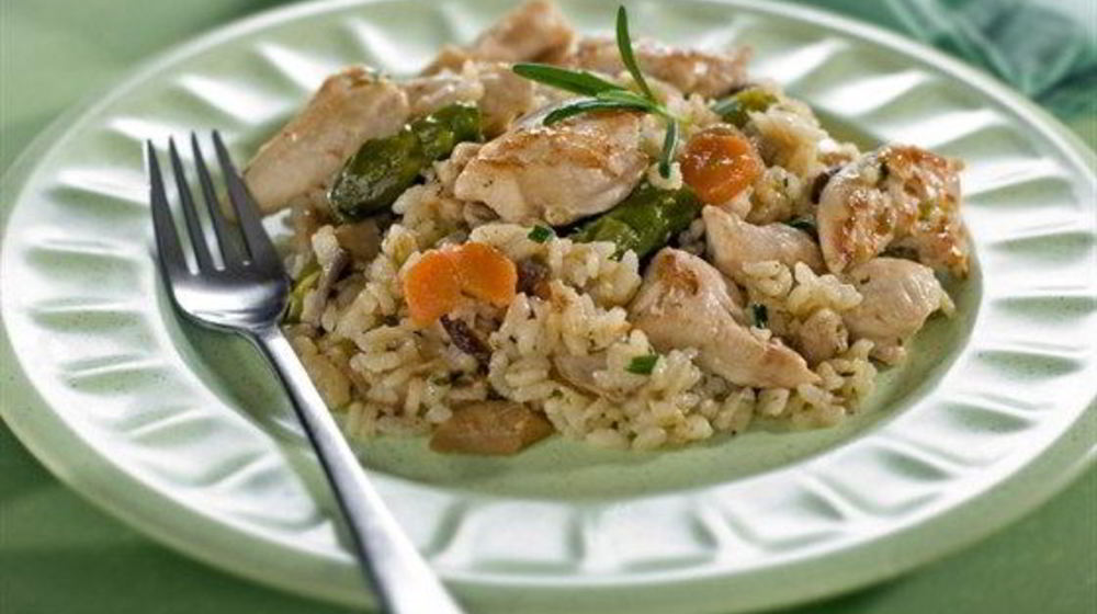 Как приготовить ризотто с курицей и пармезаном