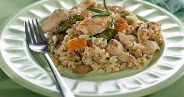 Рецепт Ризотто с курицей и пармезаном