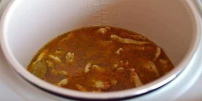 Рецепт ризотто с курицей в мультиварке