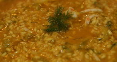 Рецепт Ризотто с лангустинами