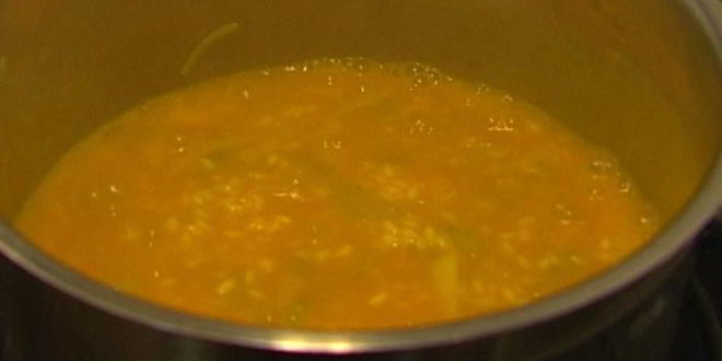 Рецепт ризотто с лангустинами