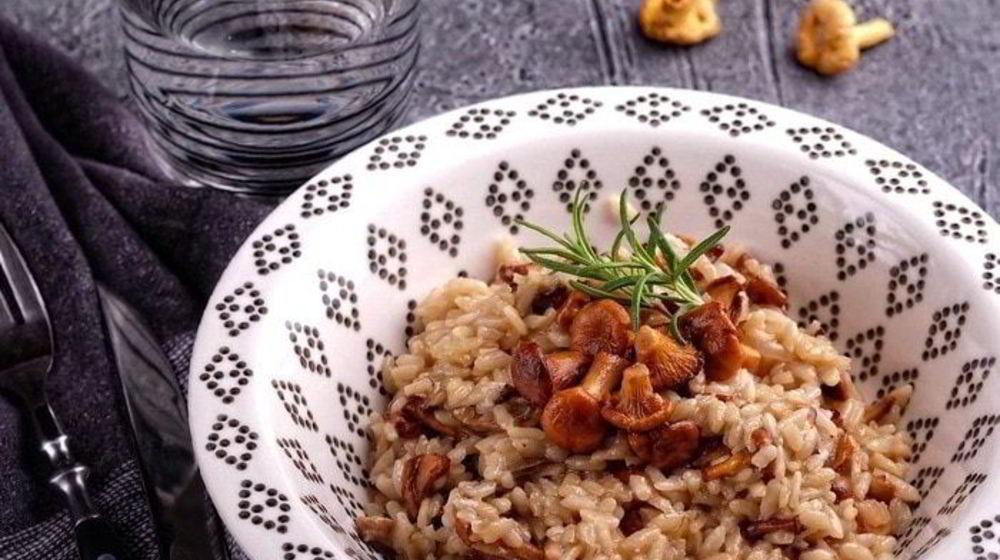 Как приготовить ризотто с лисичками