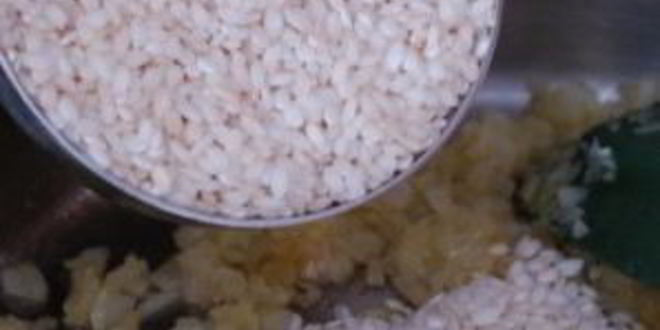 Рецепт ризотто с маскарпоне