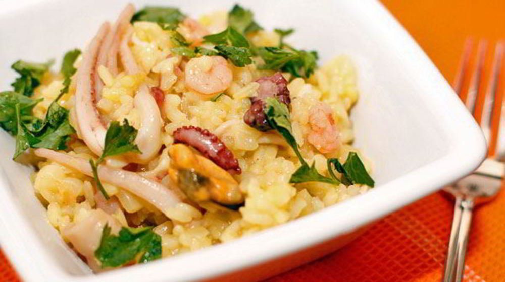 Как приготовить ризотто с морепродуктами