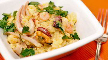 Рецепт Ризотто с морепродуктами