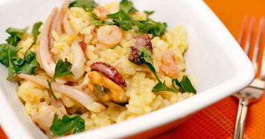 Рецепт Ризотто с морепродуктами