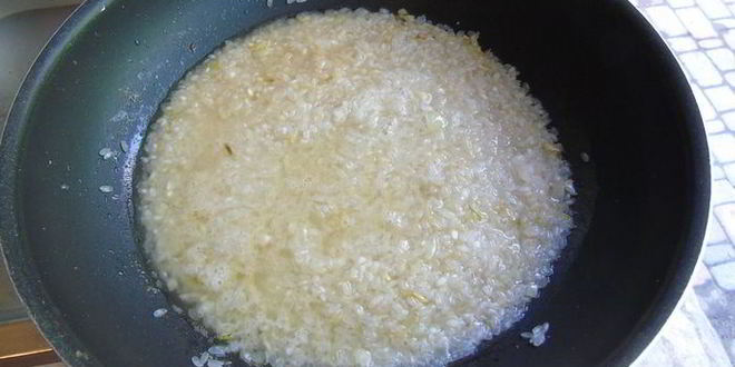 Рецепт ризотто с помидорами и базиликом