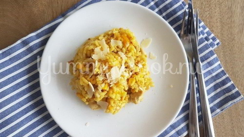 Как приготовить ризотто с шафраном