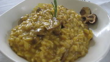 Рецепт Ризотто с тыквой и белыми грибами