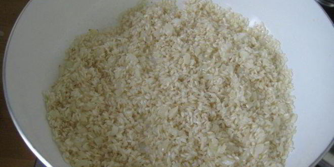 Рецепт ризотто с тыквой и белыми грибами