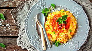 Рецепт Ризотто с запеченной морковью