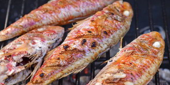 Рецепт барабульки на гриле