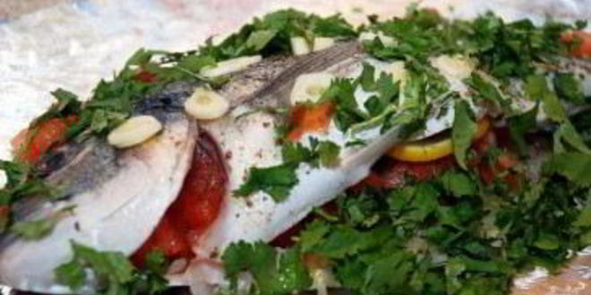 Рецепт дорады в фольге