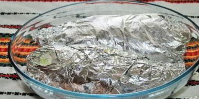 Рецепт дорады в фольге