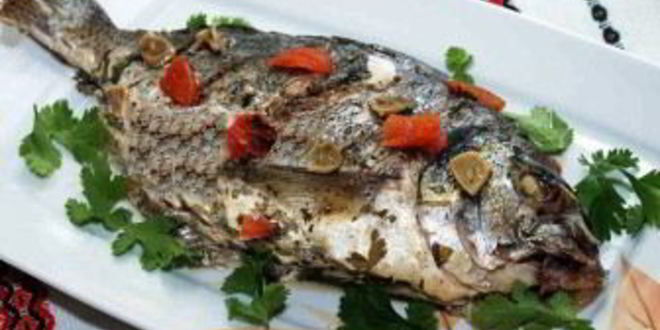 Рецепт дорады в фольге