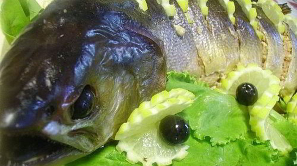 Как приготовить фаршированную кету в духовке с гарниром