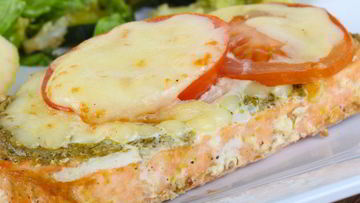 Рецепт Горбуши с томатами и сыром