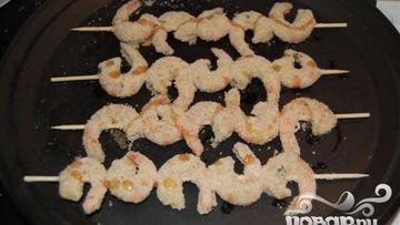 Рецепт Королевских креветок