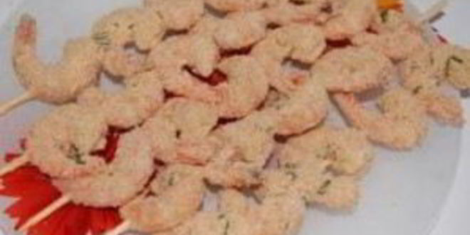 Рецепт королевских креветок