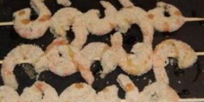 Рецепт королевских креветок