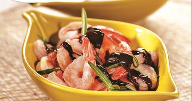 Рецепт Креветок с розмарином и шоколадом